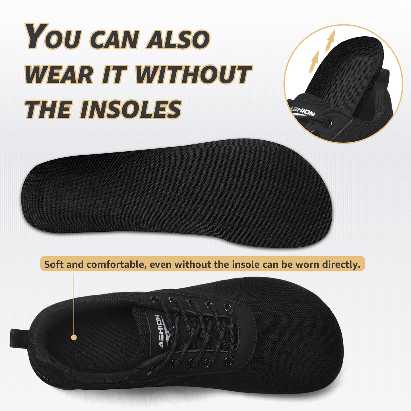 Men's Wide Barefoot Shoes [SP-1095]