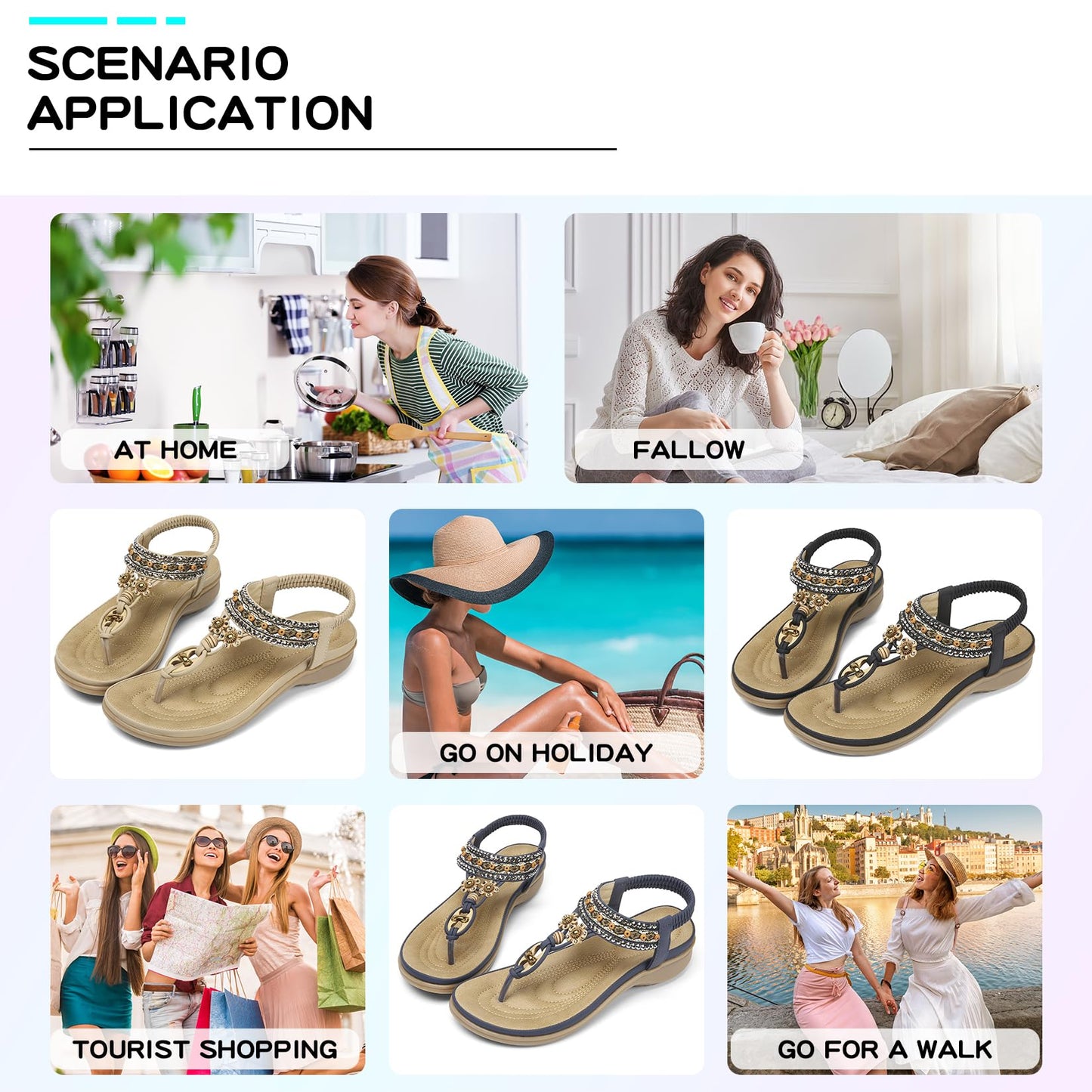 Women Sandals Arch Support [SP_66]